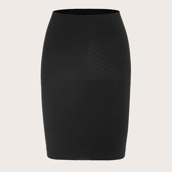 

Solid Shapewear Dress, Black