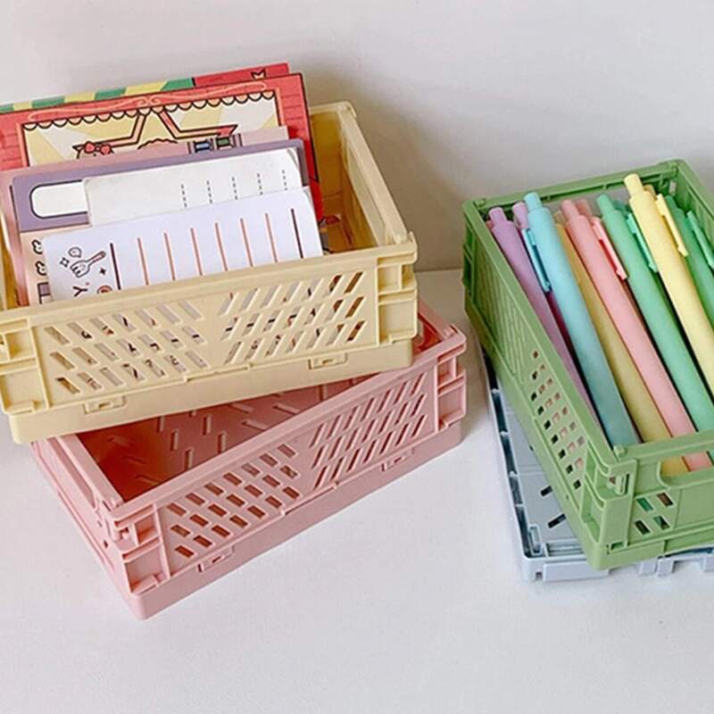 

1pc Random Color Hollow Out Storage Box, Multicolor