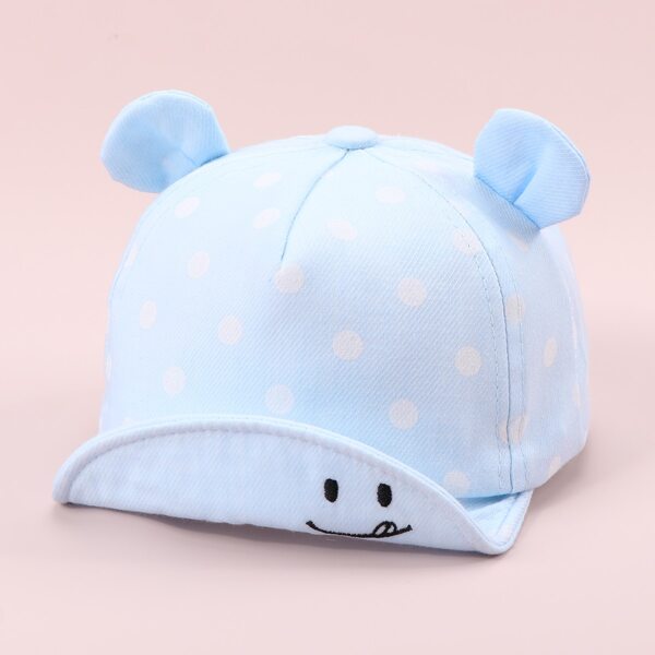 

Toddler Kids Polka Dot Baseball Cap, Multicolor