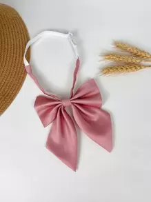 1入款學院風手工製作派對時尚可拆卸JK領帶 - 粉色 - 查看 4