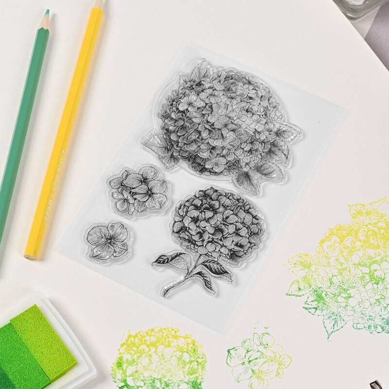 

4pcs Clear Silicone Stamp