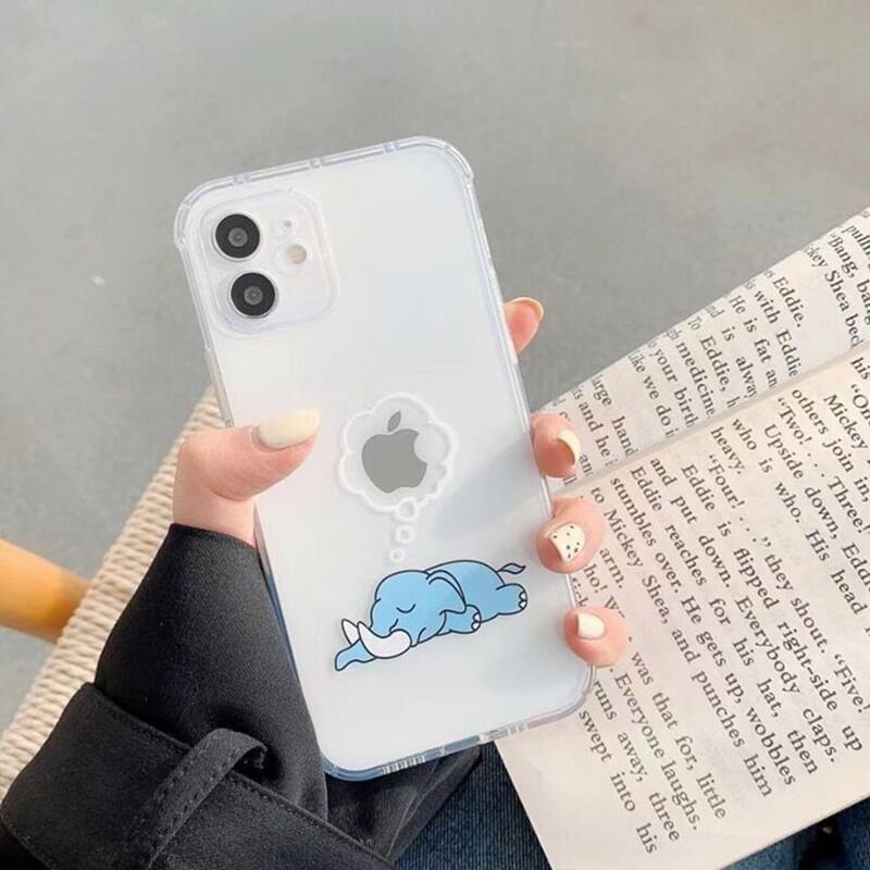 

Cartoon Graphic Phone Case, Multicolor