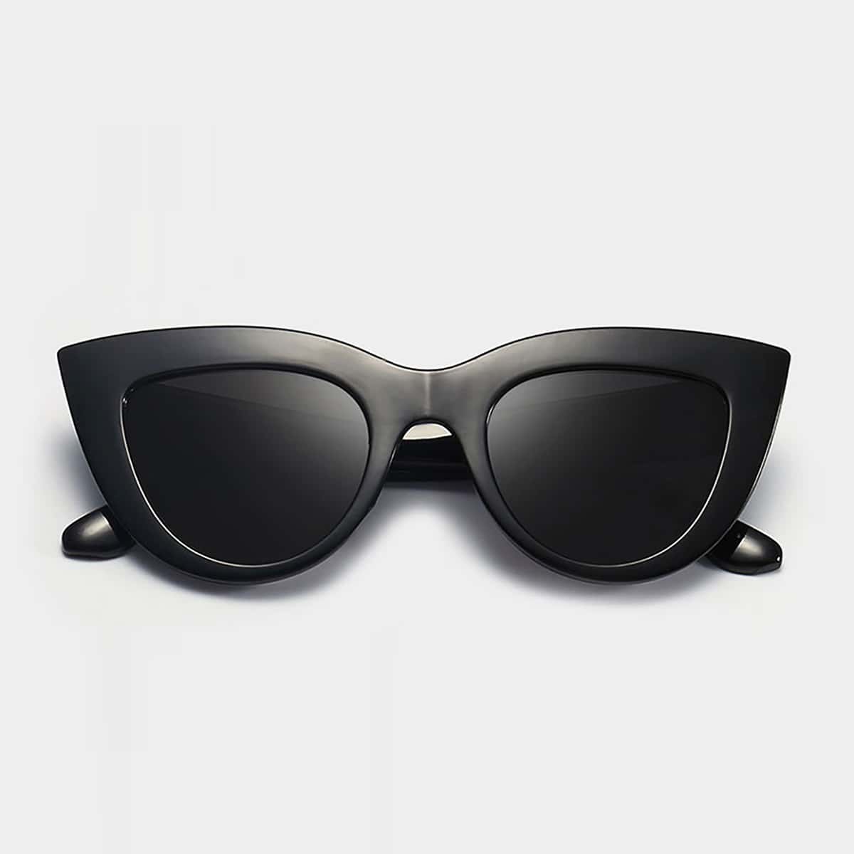 

Cat Eye Frame Sunglasses, Black