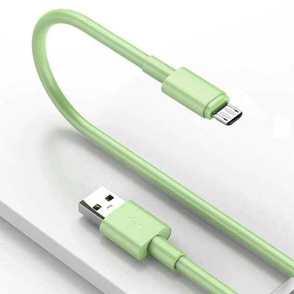 

1M Fast Charging Android Data Cable, Green
