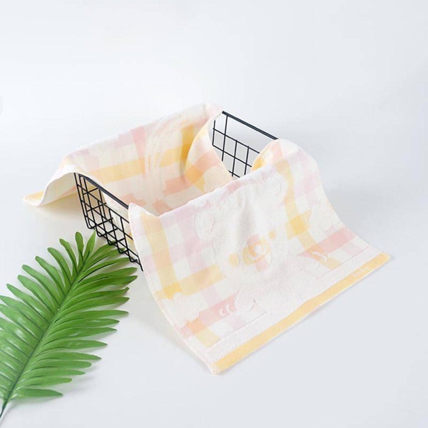 

1pc Plaid Pattern Towel, Multicolor
