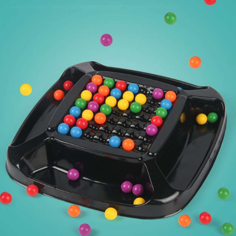 

1set Rainbow Ball Elimination Game, Black