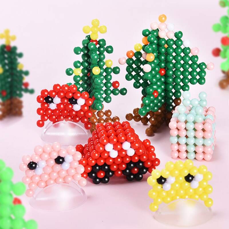 

1set Random DIY Bead Toy, Multicolor