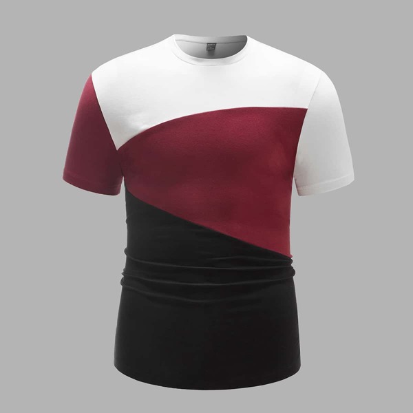 

Men Color Block Tee, Multicolor