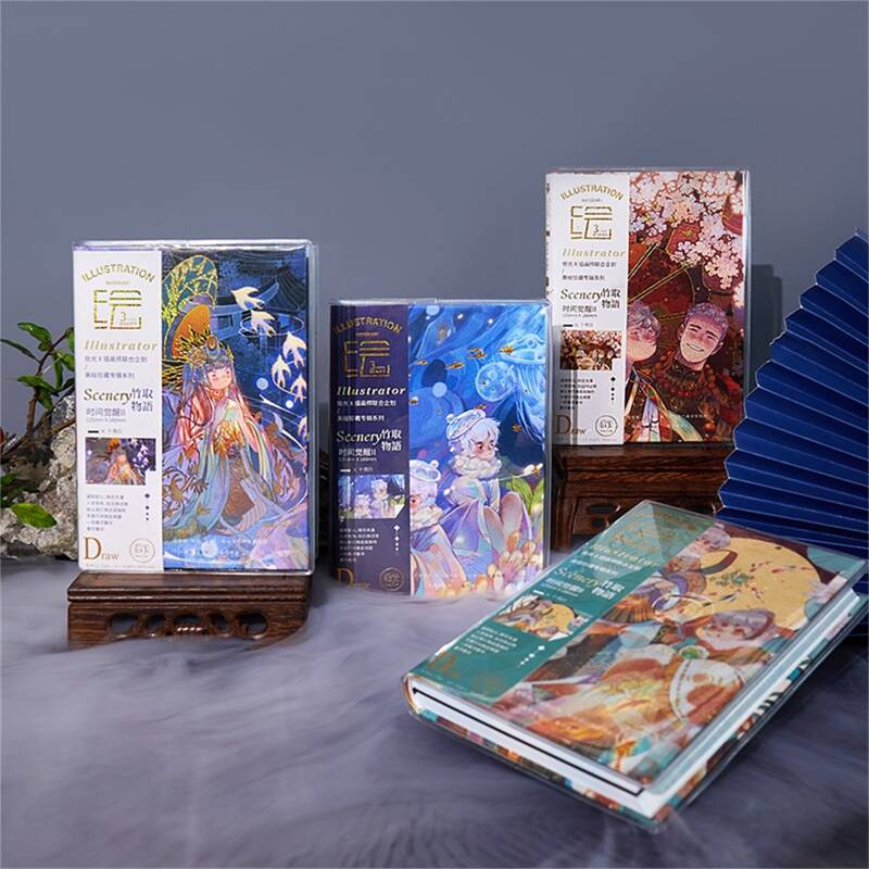 

1pc Cartoon Graphic Random Notebook, Multicolor