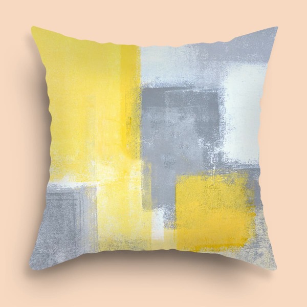 

Graffiti Pattern Cushion Cover Without Filler, Multicolor
