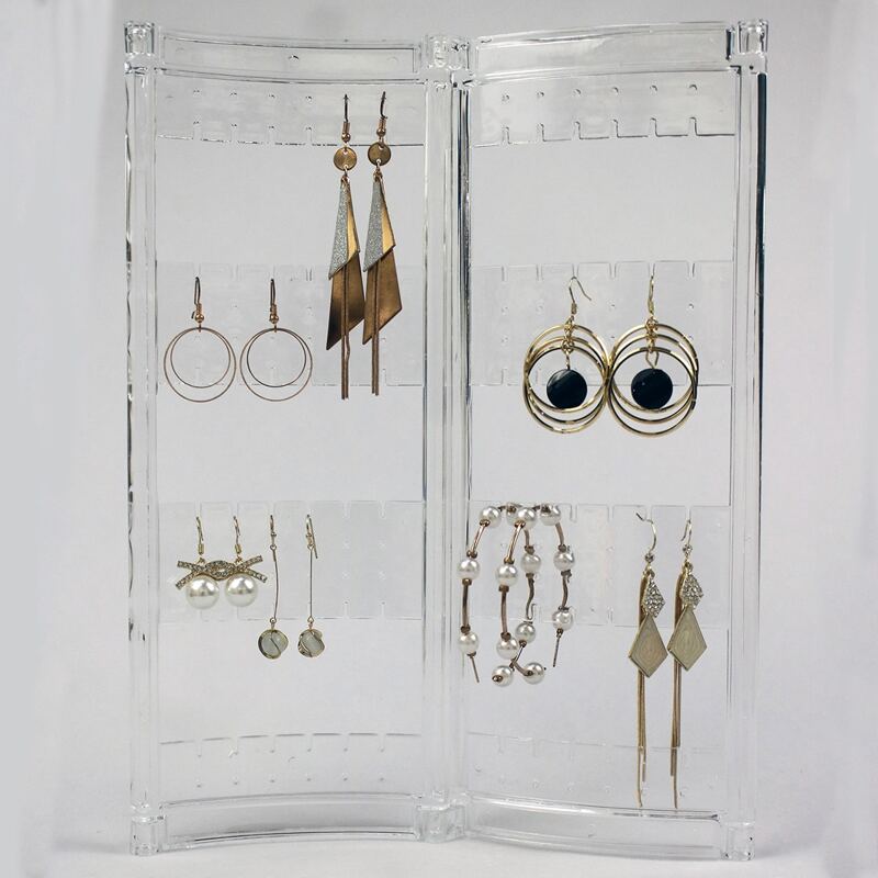 

1pc Clear Jewelry Display Rack