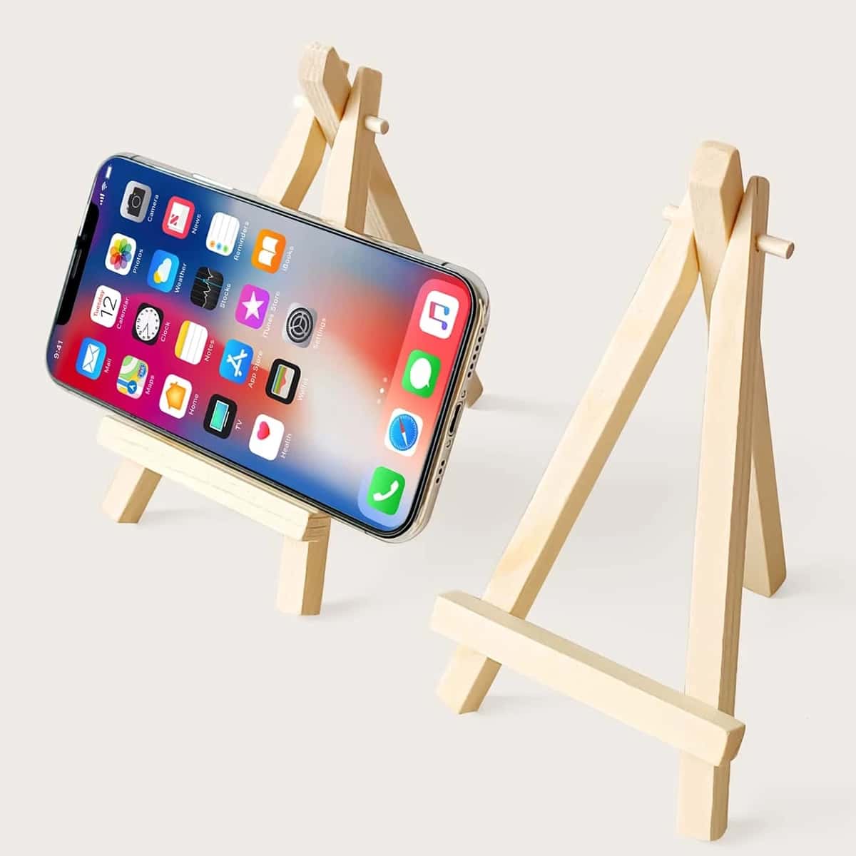 

Desktop Phone Holder, Beige