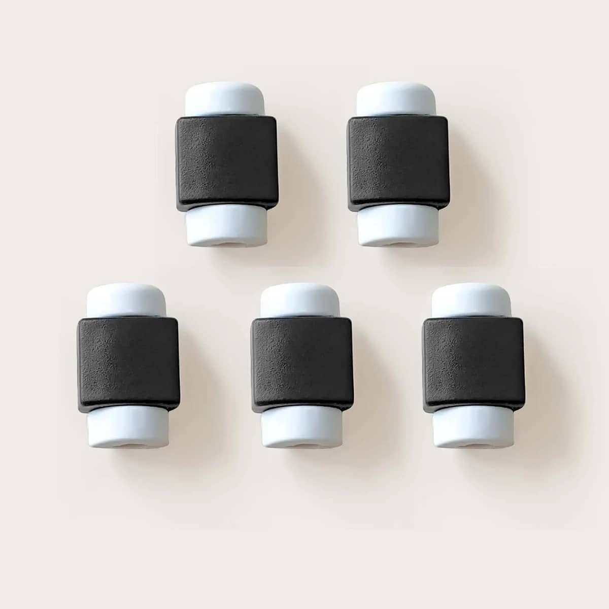 

5pcs Data Cable Protector, Black
