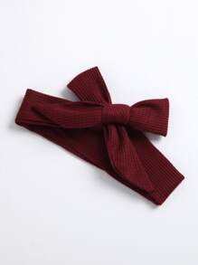 寶寶女孩蝴蝶結前扣半身連體衣和頭帶