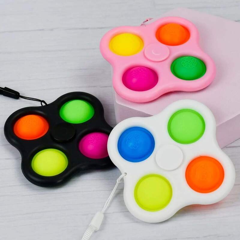 

1pc Random Color Push Pop Bubble, Multicolor