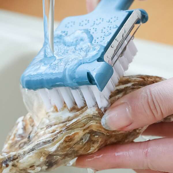 

1pc Random Multifunction Vegetables Cleaning Brush, Multicolor