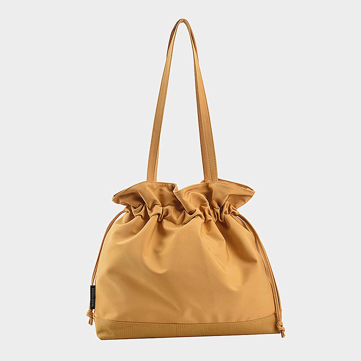 

Drawstring Tote Bag, Yellow