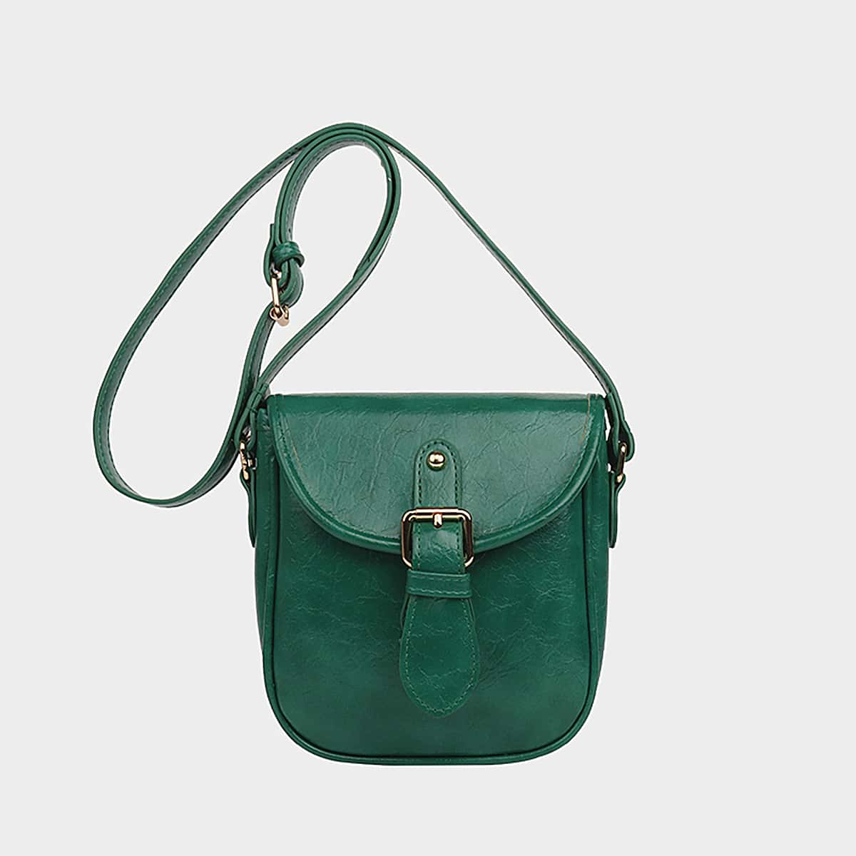 

Textured Crossbody Bag, Green