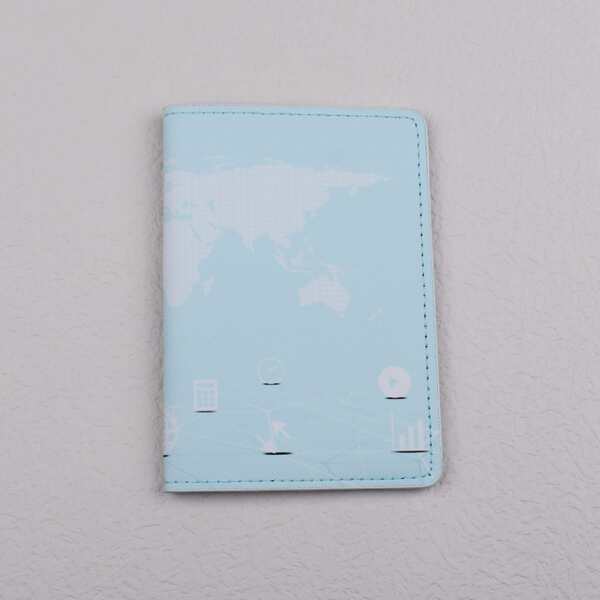 

Tie Dye Fold Over Purse, Baby blue