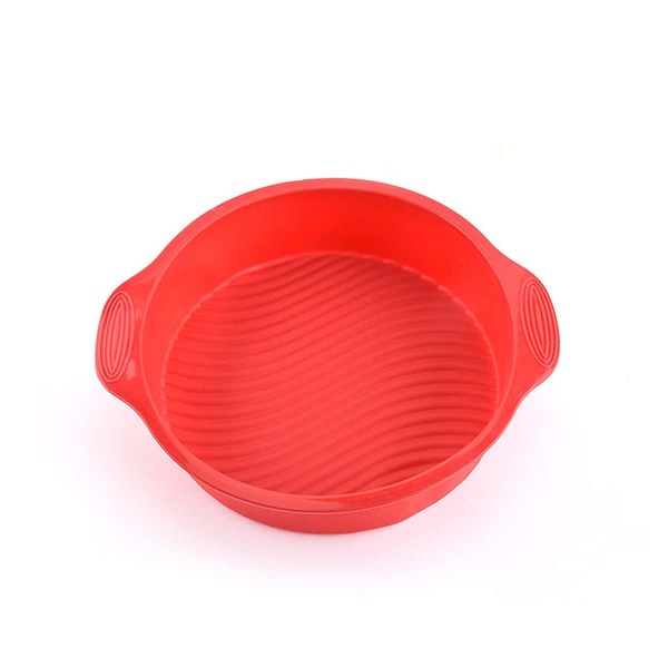 

1pc Round Cake Baking Pan, Red