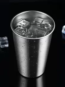 1入組不銹鋼杯子 - 銀色 - 查看 1