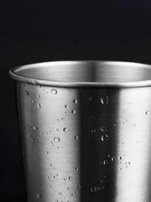 1入組不銹鋼杯子 - 銀色 - 查看 2