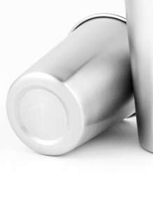 1入組不銹鋼杯子 - 銀色 - 查看 3