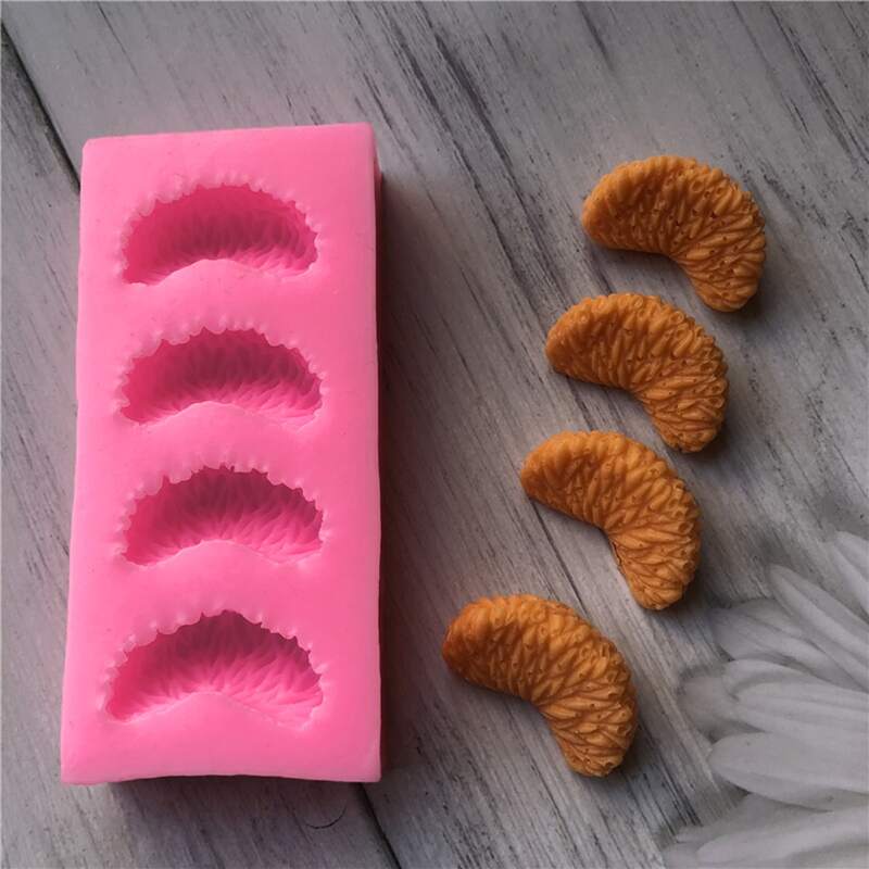 

1pc Orange Chocolate Mold, Pink