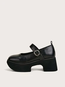 square toe platform mary janes