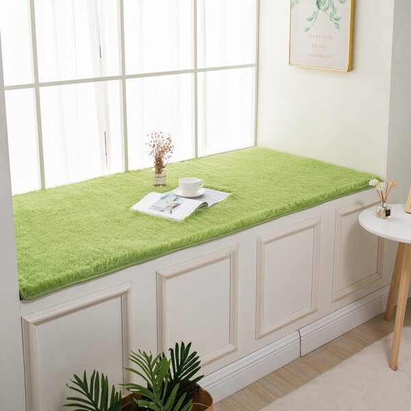 

Solid Color Floor Mat, Green