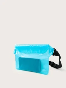 運動防水腰包 - 藍色 - 查看 2