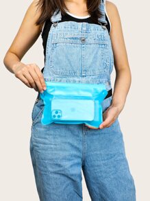 運動防水腰包 - 藍色 - 查看 3