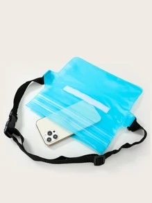 運動防水腰包 - 藍色 - 查看 5
