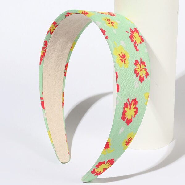 

Flower Print Hair Hoop, Multicolor