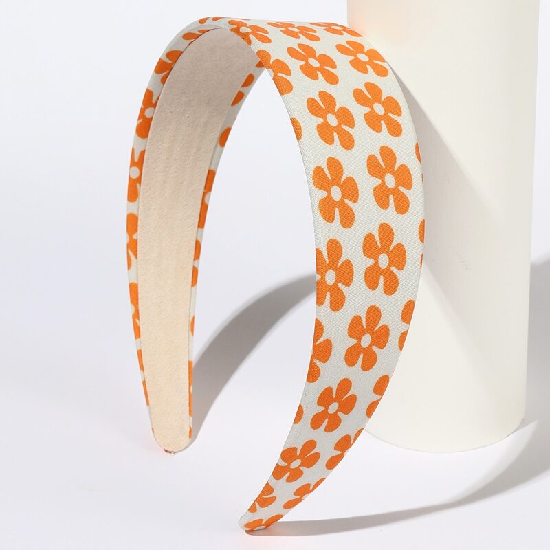 

Flower Print Hair Hoop, Multicolor