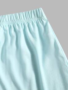 休閒兩件式套裝 - 薄荷藍 - 查看 3