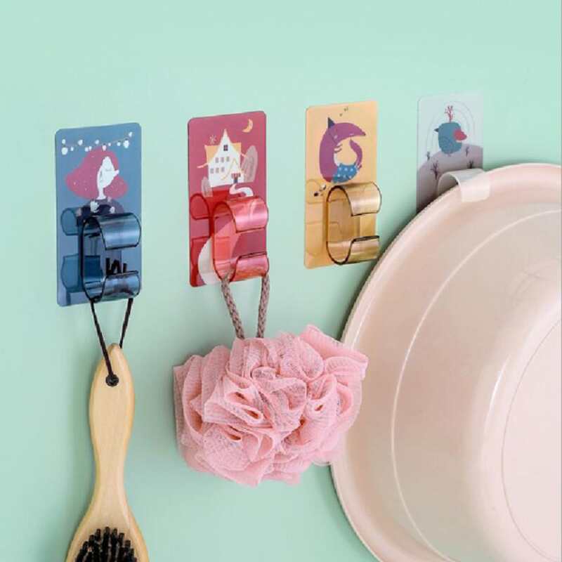 

1pc Cartoon Graphic Random Multifunction Hook, Multicolor