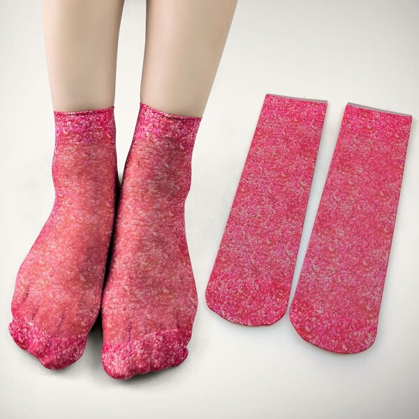 

2pairs Ankle Socks, Multicolor