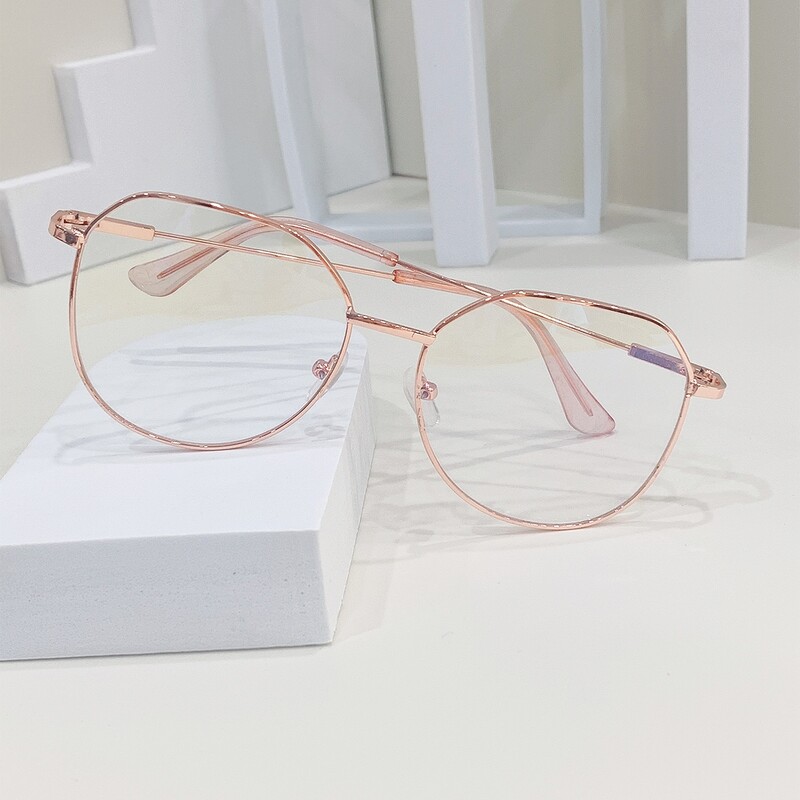 

Metal Frame Anti-Blue Light Eyeglasses