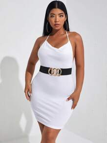 105 CM Phong cách đơn giản Plus Kích thước Chuỗi trang trí Thắt lưng thắt lưng - màu đen - Xem 1