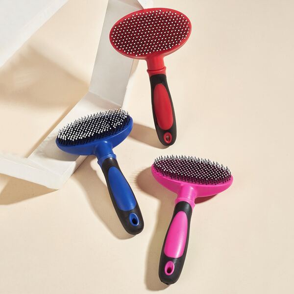 

1pc Pet Hair Removal Comb, Multicolor