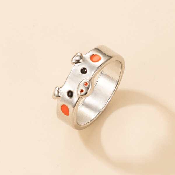 

Animal Design Ring, Silver