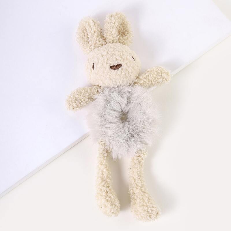 

Cartoon Rabbit Decor Hair Tie, Multicolor