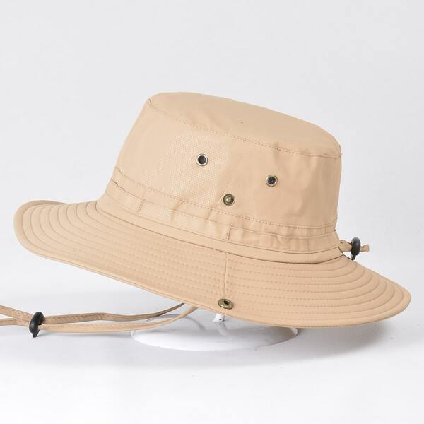 

Simple Bucket Hat, Khaki