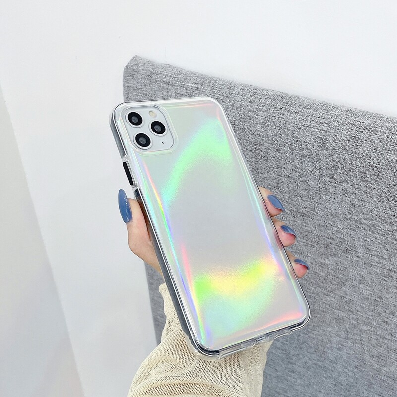 

Laser Phone Case, Silver