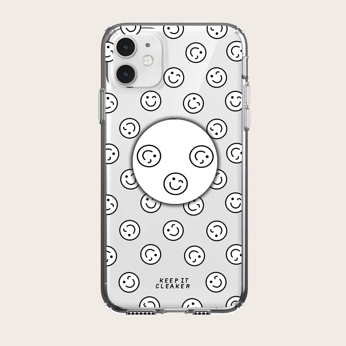 

Smile Pattern Phone Case, Multicolor