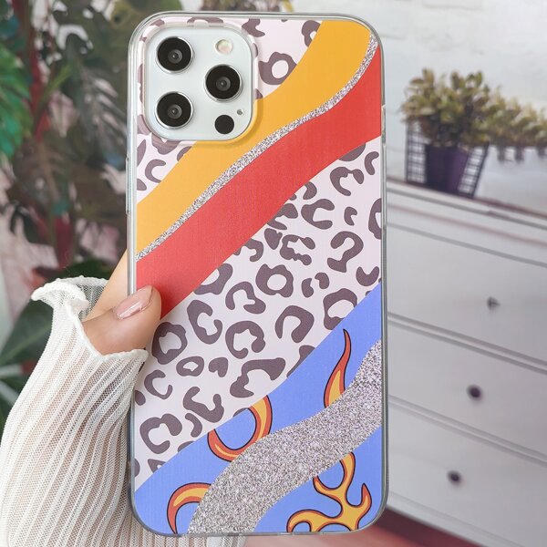 

Mix Pattern Phone Case, Multicolor