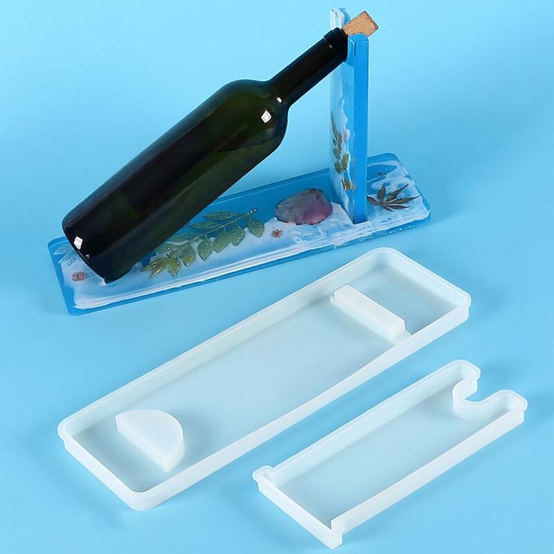 

2pcs DIY Wine Holder Epoxy Mold, White