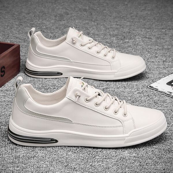 

Men Minimalist Skate Shoes, Beige