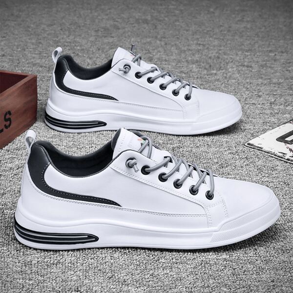 

Men Minimalist Skate Shoes, White